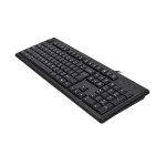 Клавиатура A4Tech KR-83 Black PS/2 (классическая мембранные, 104кл)
