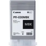 Картридж Canon PFI-030MBK (черный матовый; 55стр; imagePROGRAF TA-20, TA-30, TM-240, TM-340.)