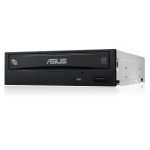 Внутренний DVD RW DL привод для настольного компьютера ASUS DRW-24D5MT Black