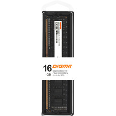 Память DIMM DDR4 16Гб 2666МГц Digma (21300Мб/с, CL19, 288-pin) [DGMAD42666016D]