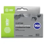 Чернильный картридж Cactus CS-EPT968 (черный матовый; 13стр; Stylus Photo R2880)