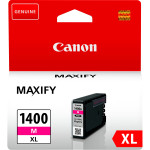 Чернильный картридж Canon PGI-1400M XL (9203B001) (пурпурный; 1200стр; 34,7мл; Maxify МВ2040, 2340)