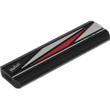 Внешний жесткий диск SSD 256Гб Netac ZX20L (2000/1800 Мб/с, Type-C) [NT01ZX20L-256G-32BK]