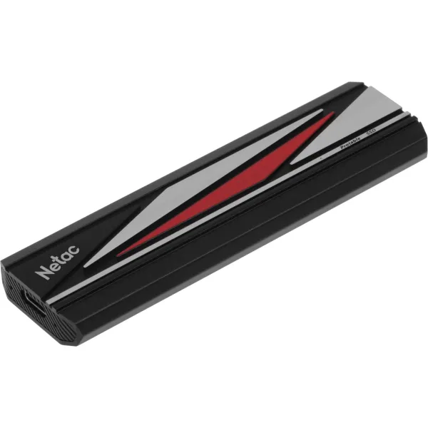 Внешний жесткий диск SSD 256Гб Netac ZX20L (2000/1800 Мб/с, Type-C)