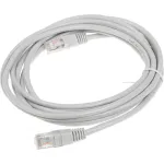Патч-корд Buro 1428221 (RJ-45 (m), RJ-45 (m), алюминий омедненный, 3м, 4пары)