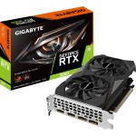 Видеокарта GeForce RTX 3050 1477МГц 6Гб Gigabyte (GDDR6, 96бит, 2xHDMI, 2xDP)