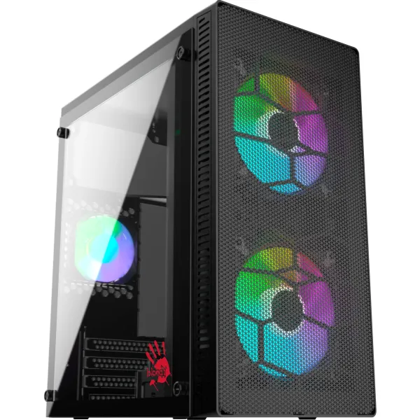 Корпус Bloody BD-CC101-BK (Mini-Tower, 2xUSB3.0)