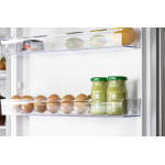 Холодильник Nordfrost NRB 132 S (A+, 2-камерный, объем 305:205/100л, 57.4x182.7x62.5см, серый)