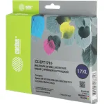 Чернильный картридж Cactus CS-EPT1716 (черный; 44,6стр; XP-33)