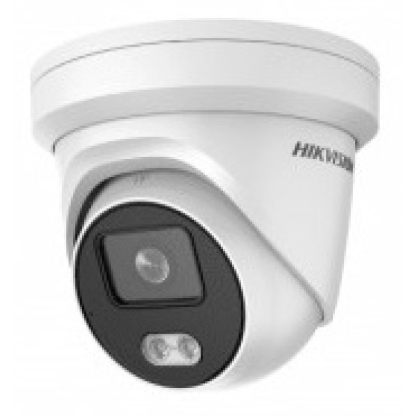 Камера видеонаблюдения Hikvision DS-2CD2327G2-LU(C)(4MM) (IP, купольная, уличная, 2Мп, 4-4мм, 1920x1080, 25кадр/с, 99°)