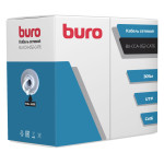 Кабель сетевой Buro BU-CCA-052-CAT6 (алюминий омедненный, 0.52мм, 305м, 4пары)