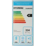 Холодильник Hyundai CS4083FIX (No Frost, A+, 2-камерный, Side by Side, инверторный компрессор, нержавеющая сталь)