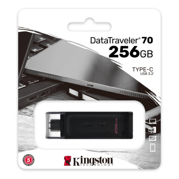Накопитель USB Kingston DT70/256GB