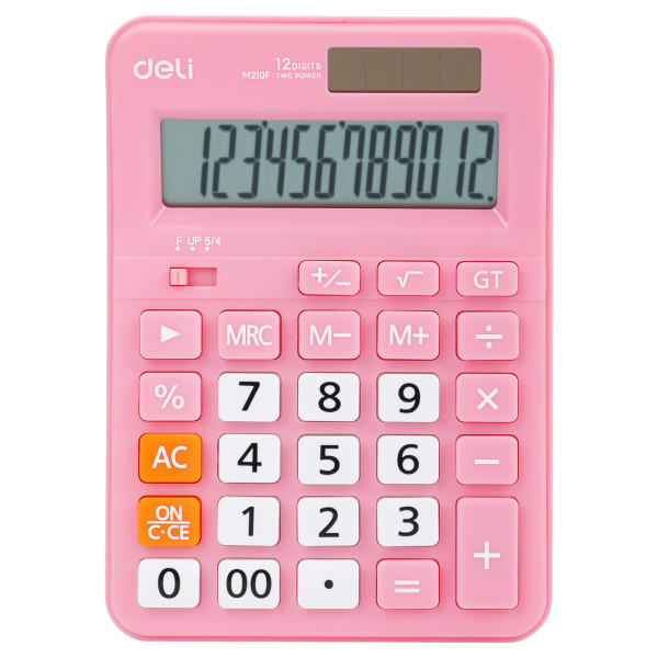 Калькулятор Deli EM210FPINK
