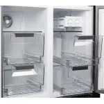 Холодильник Kuppersberg NMFV 18591 DX (No Frost, A+, 3-камерный, Side by Side, объем 630:418/212л, 91x185x78см, темный металл)
