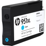 Картридж HP 951XL (голубой; 1500стр; OJ Pro 8100, 8600)