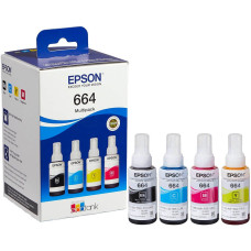 Чернила Epson C13T66464A (L100, 110, 200, 210, 300, 355, 550, 555) [C13T66464A]