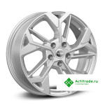 КиК ZV Emgrand X7 КС1062 R17/6.5J PCD 5x114,3 ET 45 ЦО 60,1 серебристый