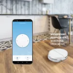 Робот-пылесос VITEK VT-1807 (влажная, сухая, контейнер, пылесборник: 0.45л, потребляемая мощность: 25Вт)