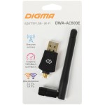 Сетевой адаптер DIGMA DWA-AC600E