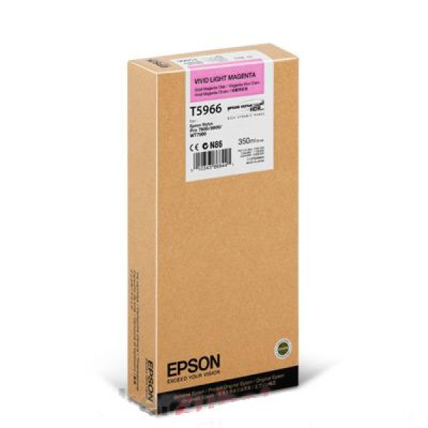 Картридж Epson C13T596600 (светло-пурпурный; 350мл; Epson Stylus Pro 7900, Epson Stylus Pro 9890, Epson Stylus Pro 9900, Epson Stylus Pro WT7900, Epson Stylus Pro WT790 Designer Edition, Epson Stylus Pro 7890)