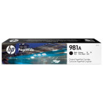 Картридж HP 981A (черный; 6000стр; HP PageWide Enterprise Color 556dn, HP PageWide Enterprise Color 556xh, HP PageWide Enterprise Color Flow MFP 586z, HP PageWide Enterprise Color MFP 586dn, HP PageWide Enterprise Color MFP 586f)