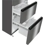 Холодильник Hisense RM469N4ACD (No Frost, A++, 2-камерный, объем 396:270/126л, инверторный компрессор, серый)