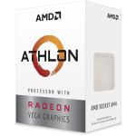 Процессор AMD Athlon 200GE Raven Ridge (3200MHz, AM4, L3 4Mb, Radeon Vega 3)