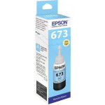 Картридж Epson C13T673598 (светло-голубой; 70стр; L800, L801, L810, L850)