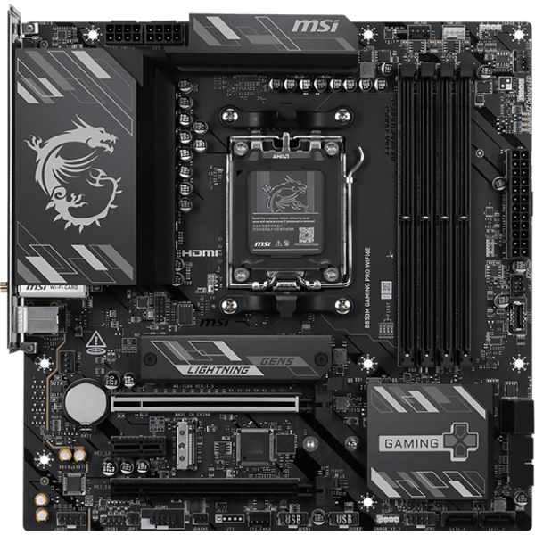 Материнская плата MSI B850M GAMING PRO WIFI6E (x)