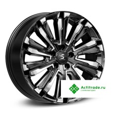 Premium Series КР1061 Humber R20/8J PCD 5x108 ET 45 ЦО 67,1 черный глянцевый с полированной лицевой поверхностью
