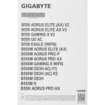 Материнская плата Gigabyte B550M DS3H AC R2 (AM4, 4xDDR4 DIMM, microATX, RAID SATA: 0,1,10)