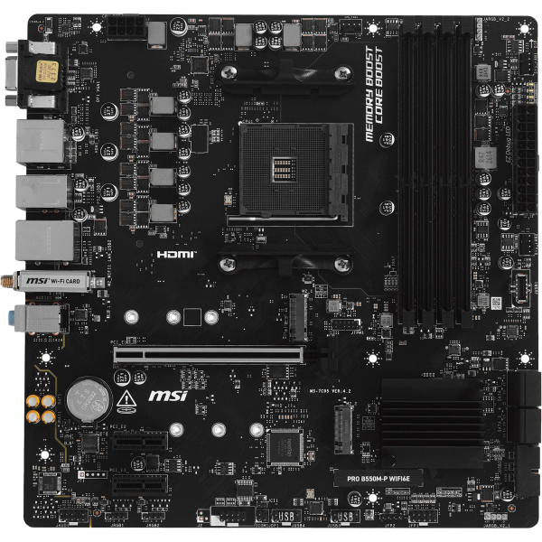 Материнская плата MSI PRO B550M-P WIFI6E (x)