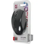 Мышь DEFENDER Accura MM-665 Black USB (радиоканал, 1600dpi)