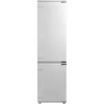 Холодильник полновстраиваемый Hyundai HBR 1941 (No Frost, A++, 2-камерный, объем 307:219/88л, инверторный компрессор, 54x195.5x55см, белый)
