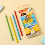 Карандаши Deli ColoRun EC00100 (пластик, трехгранный, 12 цветов, коробка европодвес)