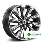 КиК Галего R19/7.5J PCD 5x114,3 ET 40 ЦО 64,1 черный с полированной лицевой поверхностью