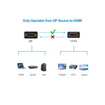 Переходник VCOM (DisplayPort (m), HDMI (f))