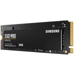 Жесткий диск SSD 250Гб Samsung 980 (2280, 2900/1300 Мб/с, 320000 IOPS, PCI Express, для ноутбука и настольного компьютера)