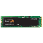 Жесткий диск SSD 1Тб Samsung 860 EVO Series (M.2, 550/520 Мб/с, 88000 IOPS, SATA 3Гбит/с, 1024Мб, для ноутбука и настольного компьютера)