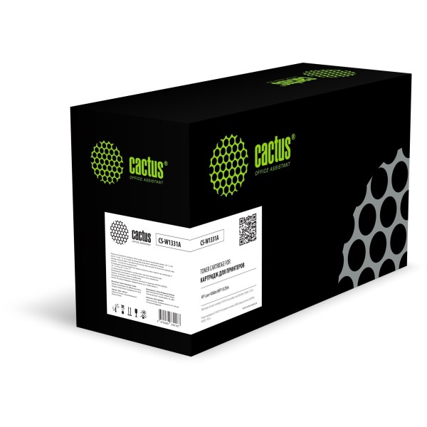 Тонер-картридж Cactus CS-W1331A (черный; 5000стр; Laser 408dn, MFP 432fdn)