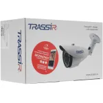 Камера видеонаблюдения Trassir TR-D2B6 v2 (IP, уличная, цилиндрическая, 2Мп, 2.7-13.5мм, 1920x1080, 25кадр/с)