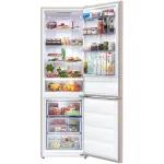 Холодильник Lex LKB201.2BgD (No Frost, A+, 2-камерный, инверторный компрессор, 59.5x201x63.5см, бежевый)