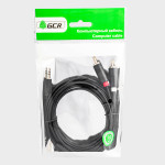 Кабель-переходник Greenconnect (mini jack 3.5 mm (m), 2 x RCA (m))