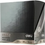 Карандаш механический Deli E6492 (металл, 0,5мм, ластик, ассорти)