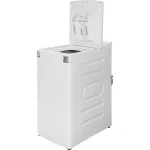 Стиральная машина Midea MFE12W75B/W-C(40x87.5x63см, вертикальная, макс:7,5кг, 1200об/мин, белый)
