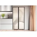 Холодильник Lex LSB530GLID WIND (No Frost, A+, 2-камерный, Side by Side, объем 466:283/183л, инверторный компрессор, золотистый)