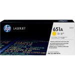 Тонер-картридж HP 651A (желтый; 16000стр; LJ 700, 775)