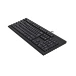 Клавиатура A4Tech KR-85 Black PS/2 (классическая мембранная, 104кл)