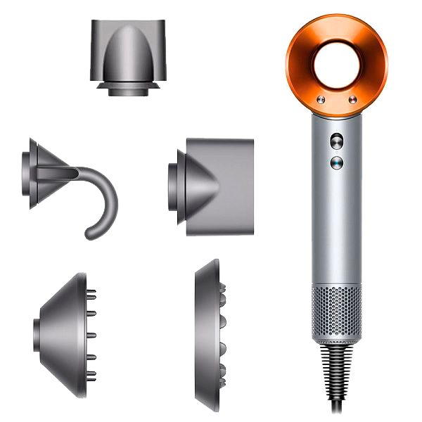 Dyson HD08 Hair Dryer Nickel/Copper